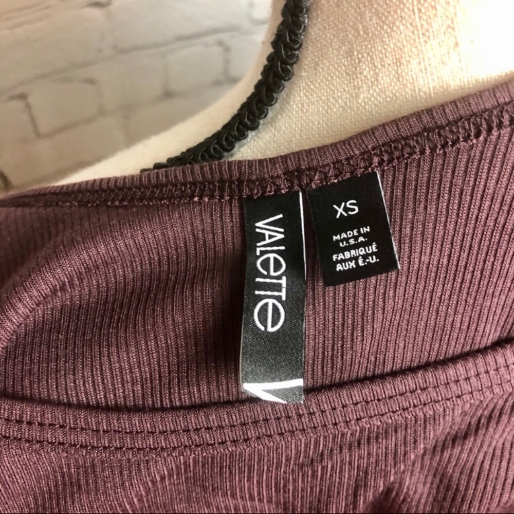NWOT Valette Ribbed Tank Top - Picture 5 of 6